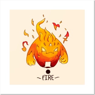 Elemental of Fire Posters and Art